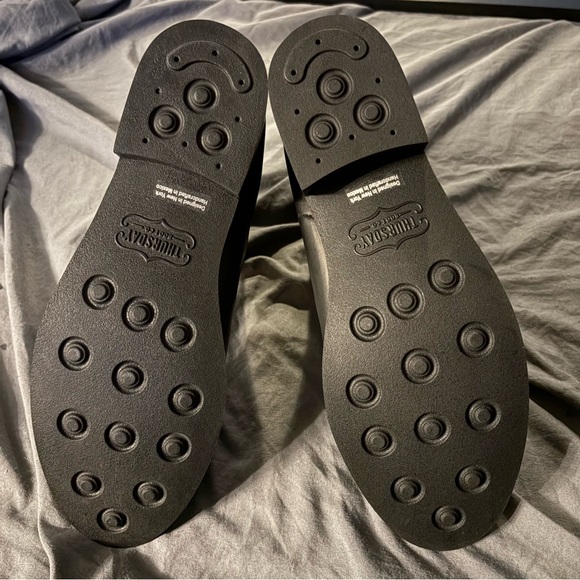 Thursday Boot Co Size 10 Duchess Chelsea Black Leather Pull On Boots EUC - Picture 7 of 12